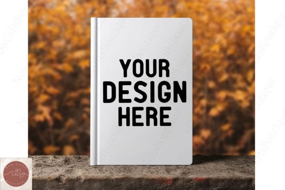 Book Cover Mockup Christmas Mockup 19: Graphics for Book Amp