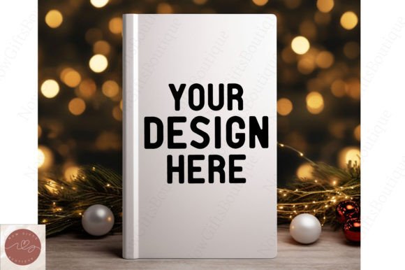 Book Cover Mockup Christmas Mockup 21: Essential Graphics