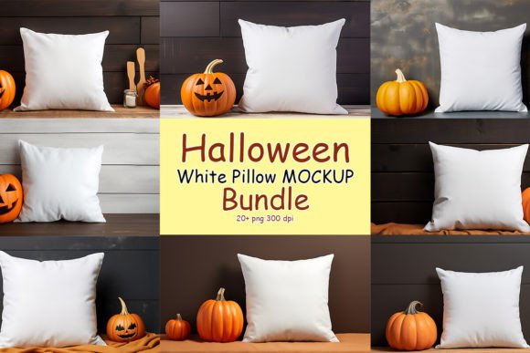 Halloween Pillow Mockup Bundle: A Designer's Review