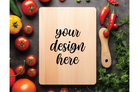 Kitchen Cutting Board Mockup Vol 44: Premium Graphics for Kitchenware