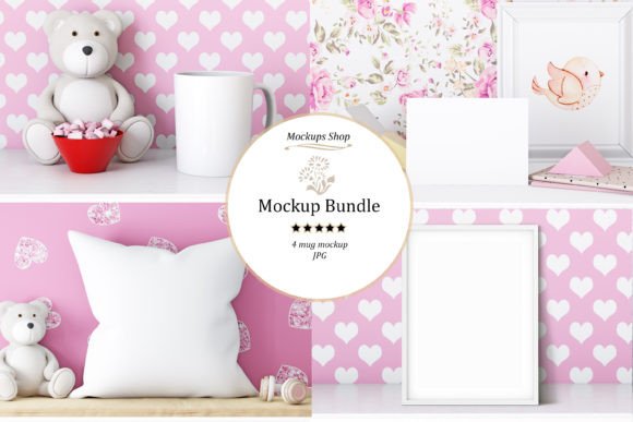 Mockup Bundle: Essential Graphics for Home Amp Crafters