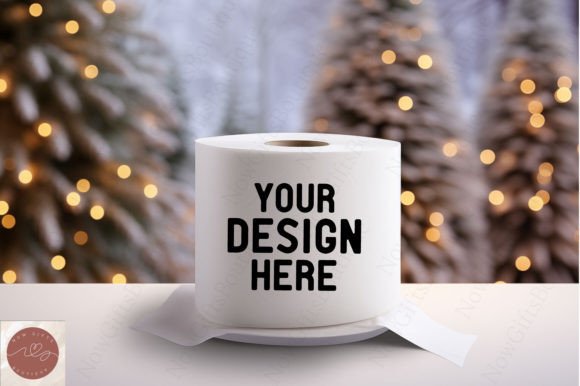 Review: Christmas Toilet Paper Roll Mockup for Holiday Crafts