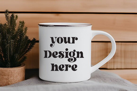 White Mug Mockup 21: Essential Graphics for Mugs Amp