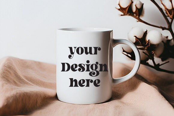 White Mug Mockup 71: Essential Graphics for Mugs Amp