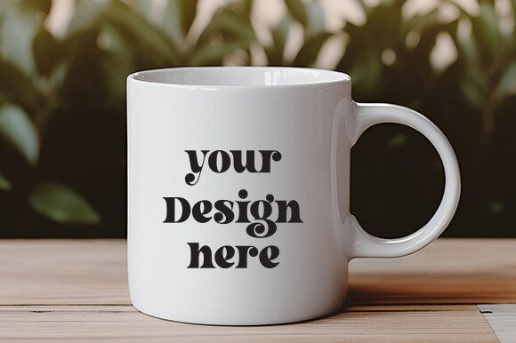 White Mug Mockup 95: Essential Graphics for Mugs Amp