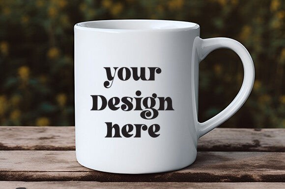 White Mug Mockup, Mug Mock Up 49: Graphics for Mugs Amp