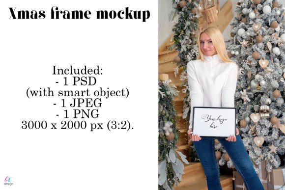 Xmas Frame Mockup 43: Premium Graphics for Frames Amp